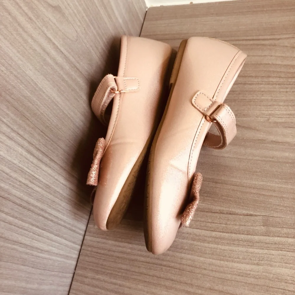 Rachel Shoes shimmery rose